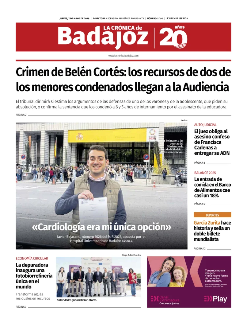 La Crónica de Badajoz — 07/05
