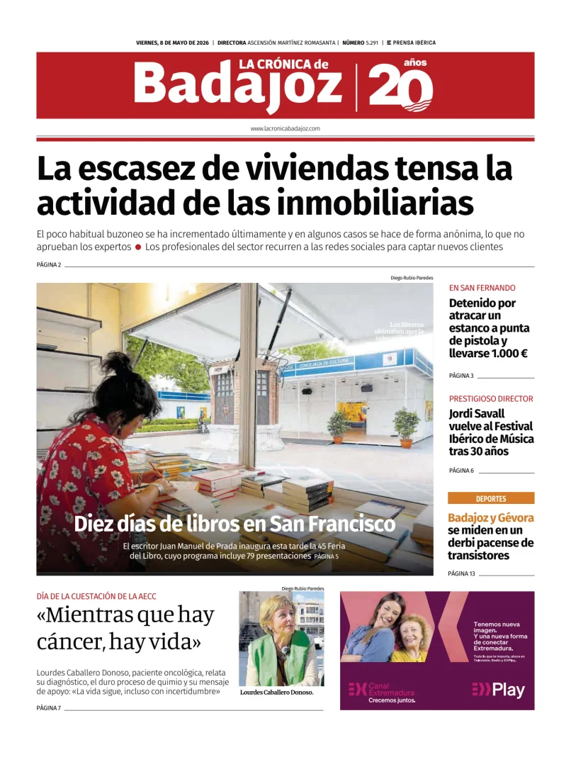 La Crónica de Badajoz — 08/05