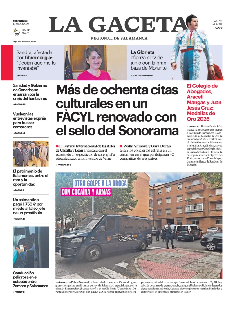 La Gaceta de Salamanca — 13/05