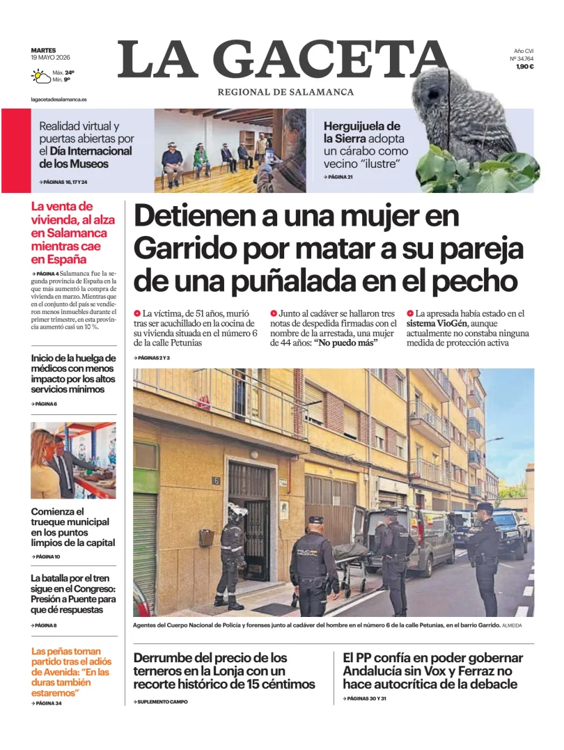 La Gaceta de Salamanca — 19/05