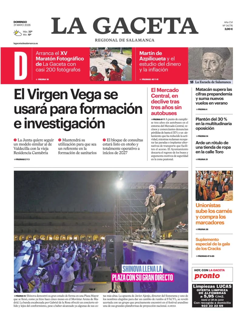 La Gaceta de Salamanca — 31/05
