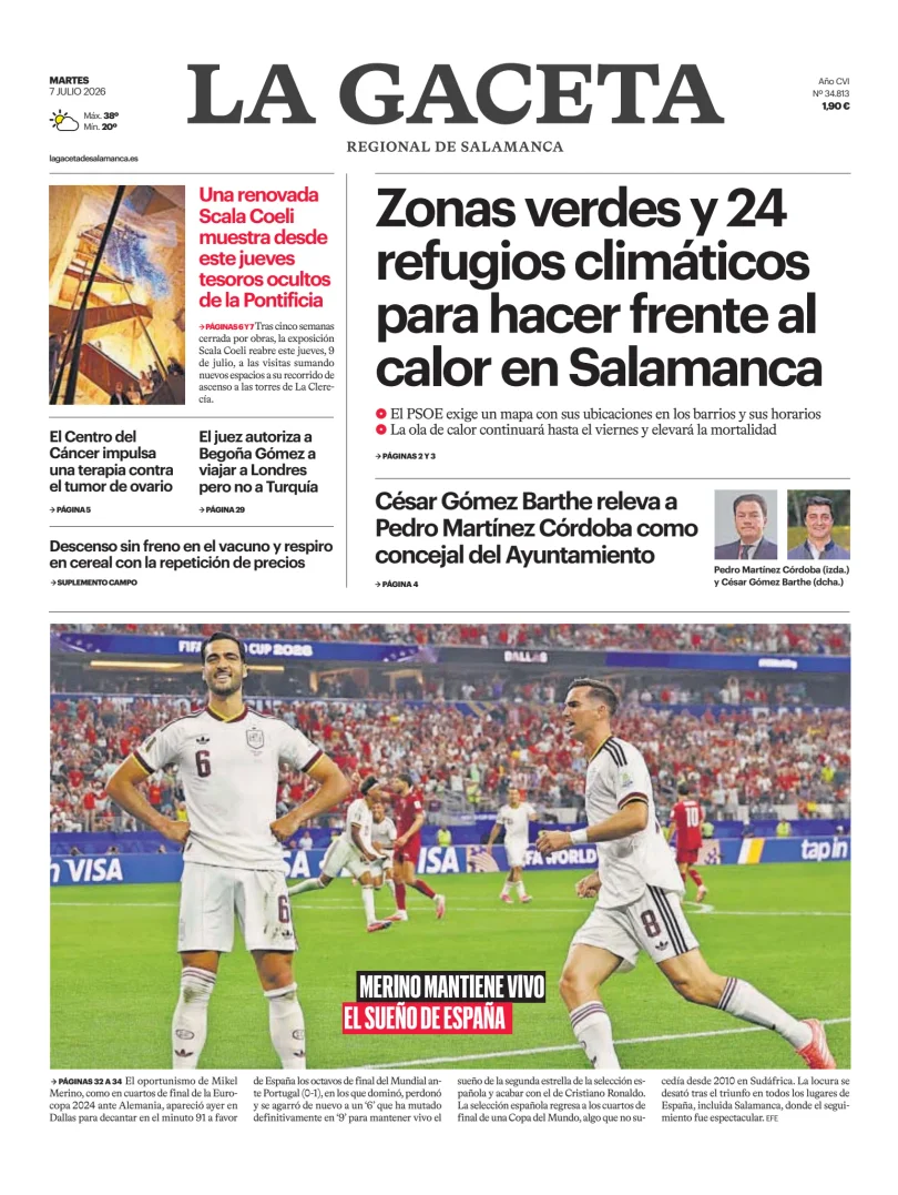 La Gaceta de Salamanca — 07/07