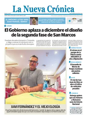 Portada de La Nueva Crónica, 28 de julio de 2026