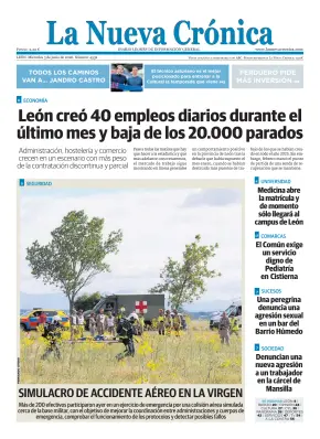 Portada de La Nueva Crónica, 3 de junio de 2026