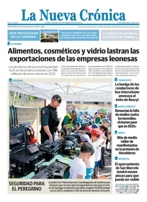 Portada de La Nueva Crónica, 30 de mayo de 2026