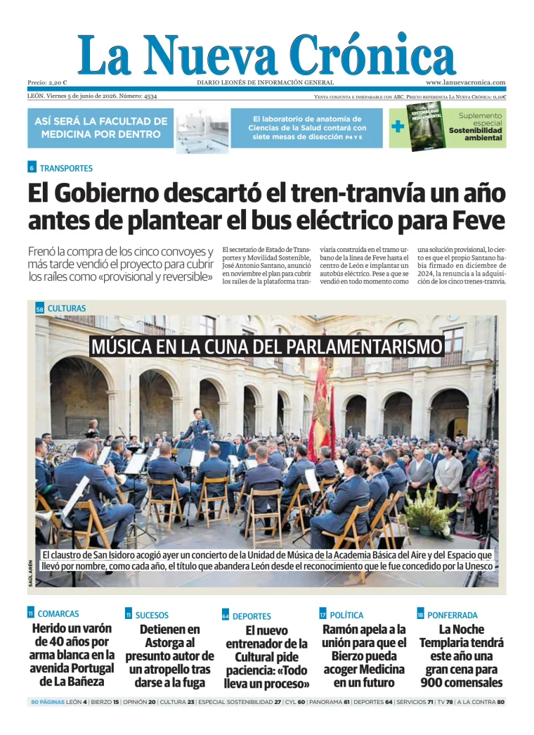 Portada de La Nueva Crónica