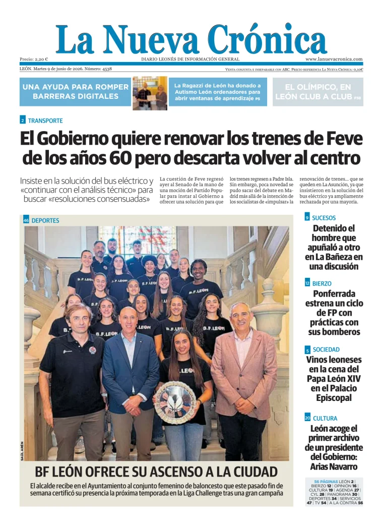 Portada de La Nueva Crónica