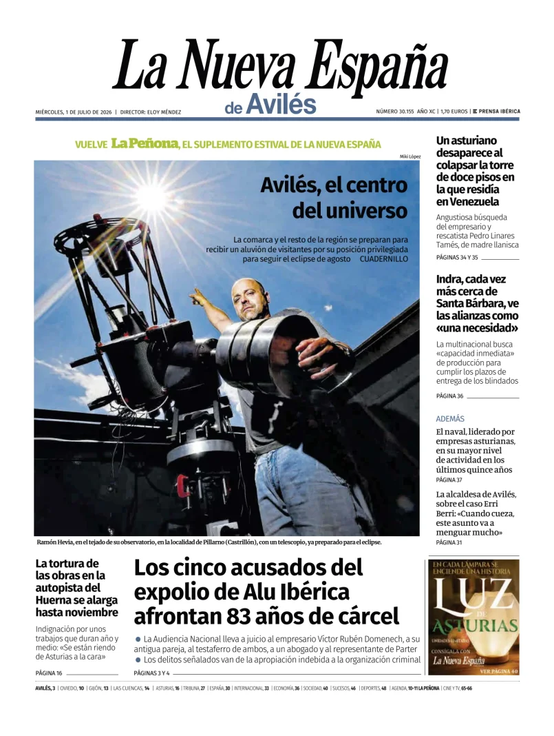 La Nueva España (Avilés) — 01/07