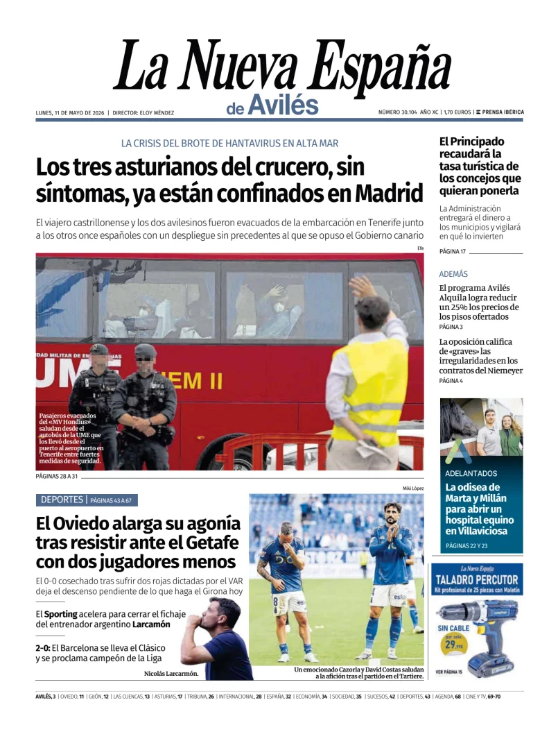 La Nueva España (Avilés) — 11/05