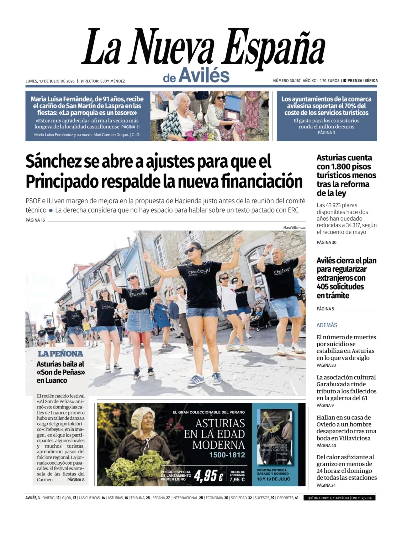 La Nueva España (Avilés) — 13/07