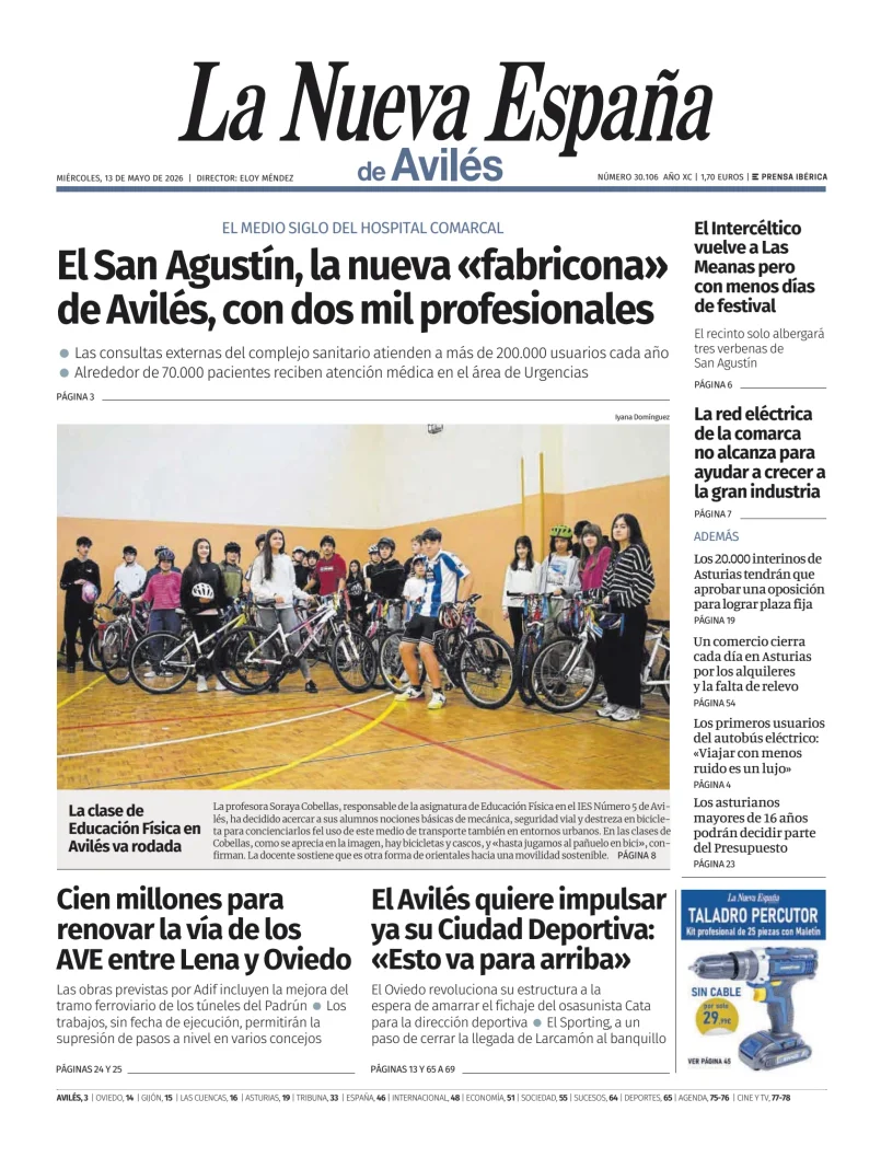 La Nueva España (Avilés) — 13/05