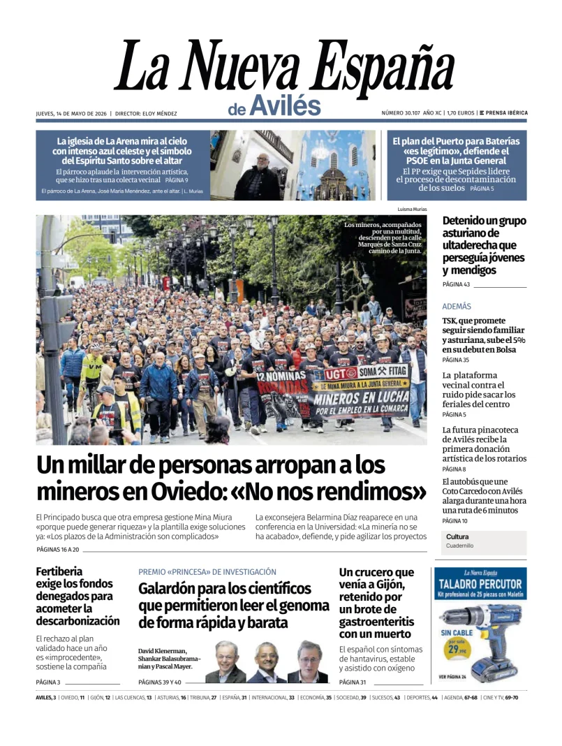 La Nueva España (Avilés) — 14/05