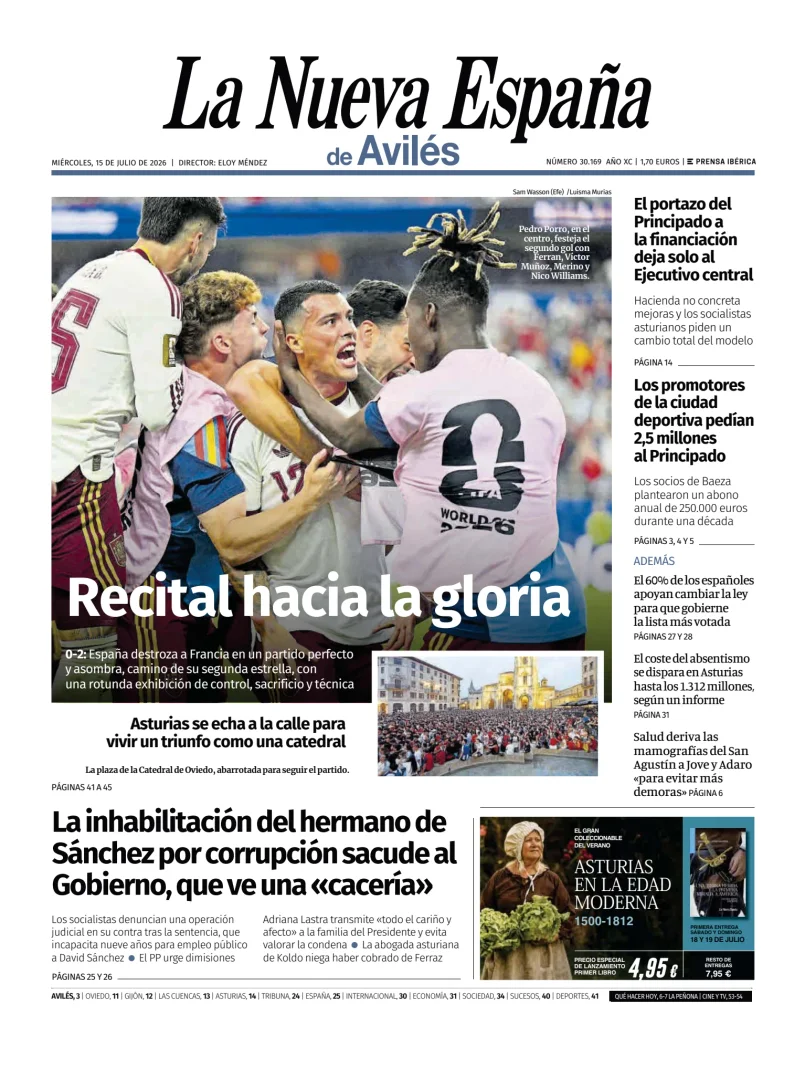 La Nueva España (Avilés) — 15/07