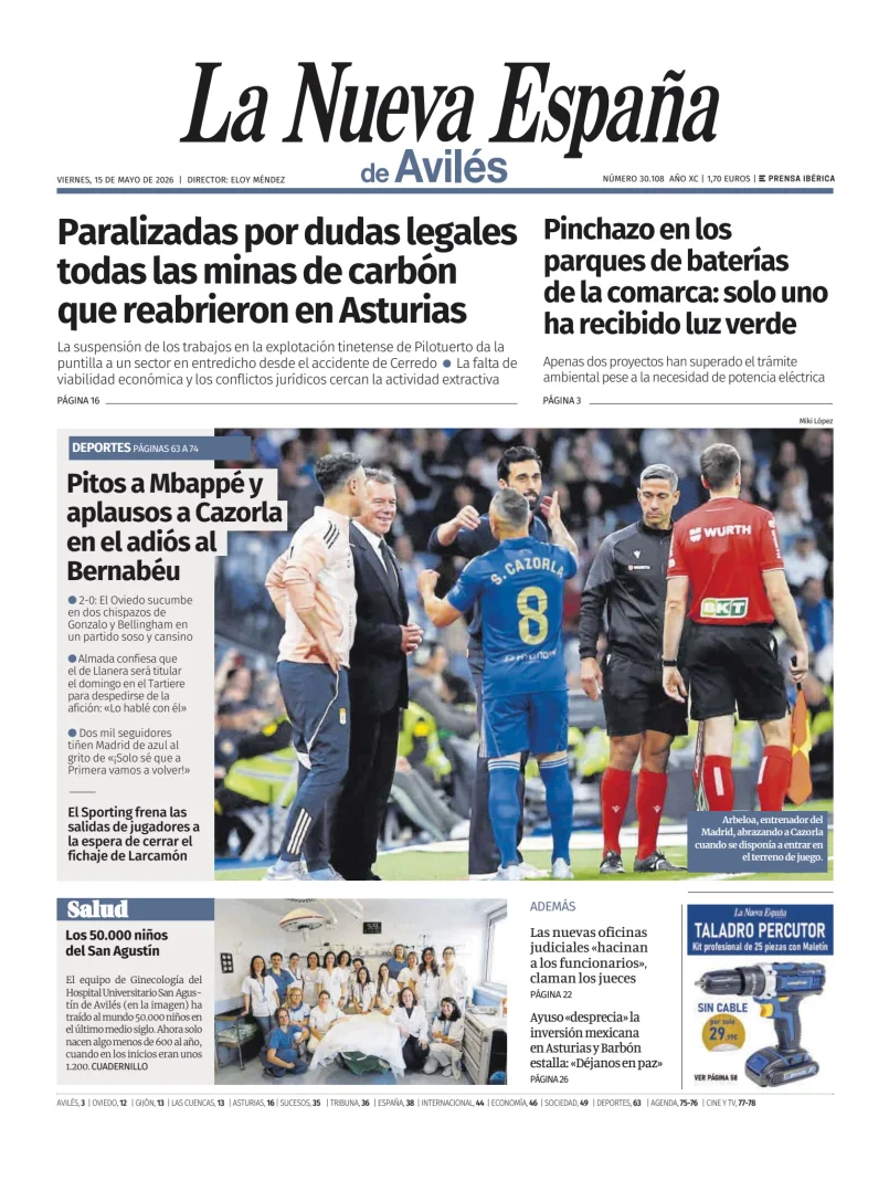 La Nueva España (Avilés) — 15/05
