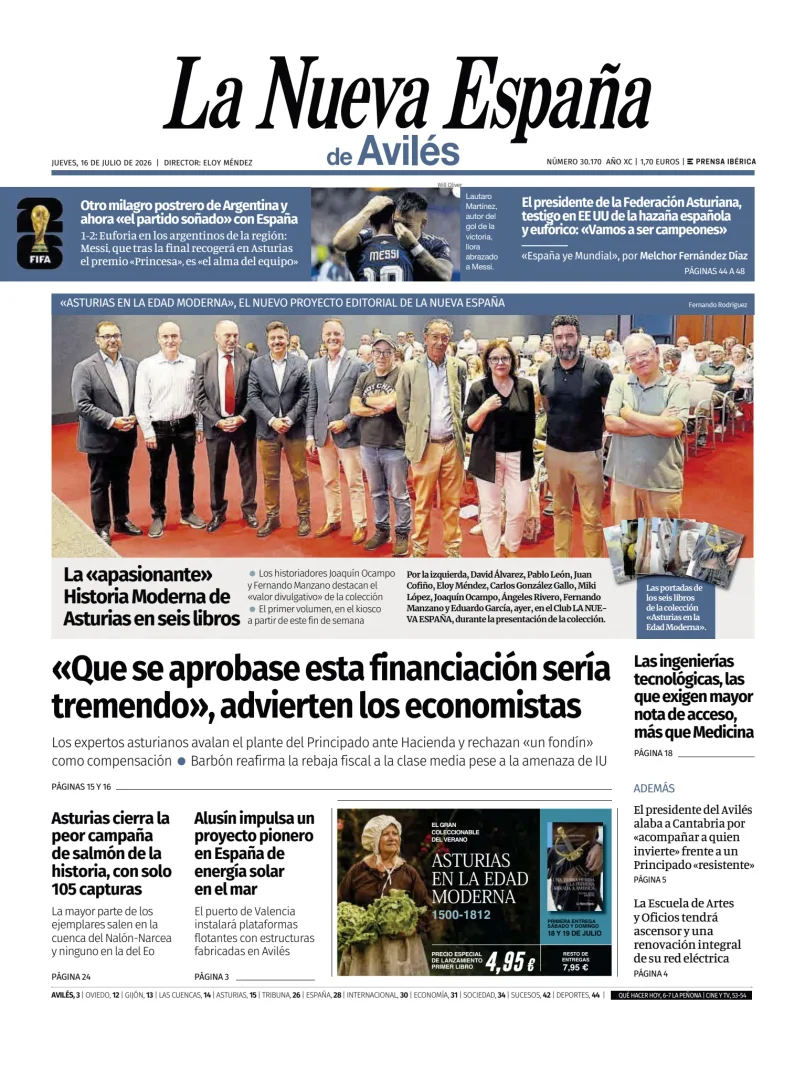 La Nueva España (Avilés) — 16/07