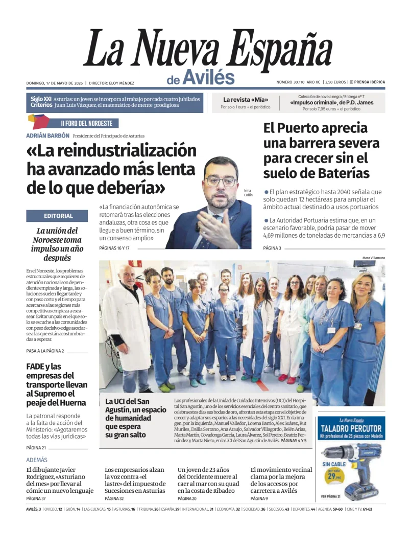 La Nueva España (Avilés) — 17/05