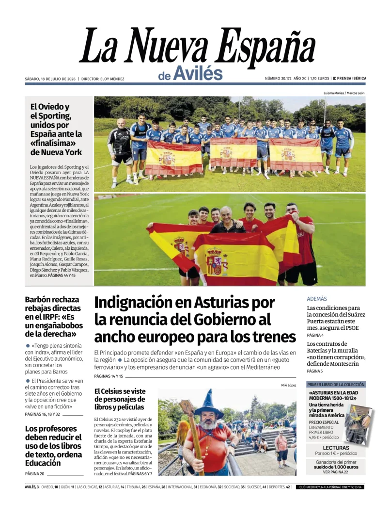 La Nueva España (Avilés) — 18/07
