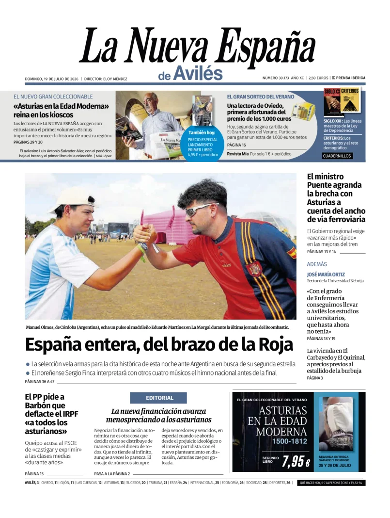 La Nueva España (Avilés) — 19/07