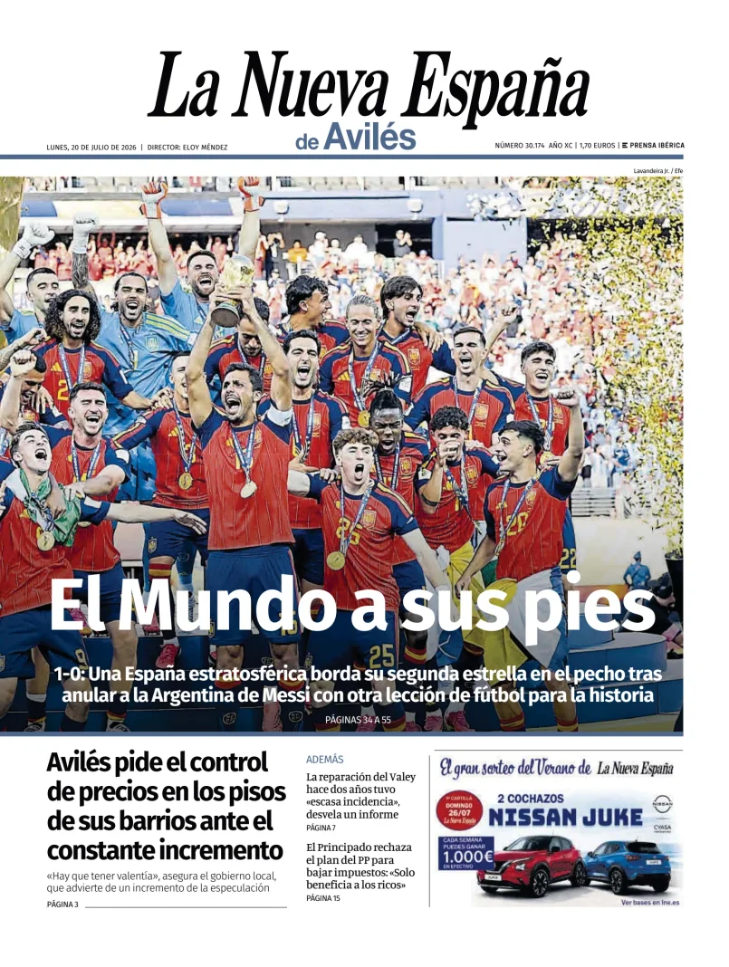 La Nueva España (Avilés) — 20/07