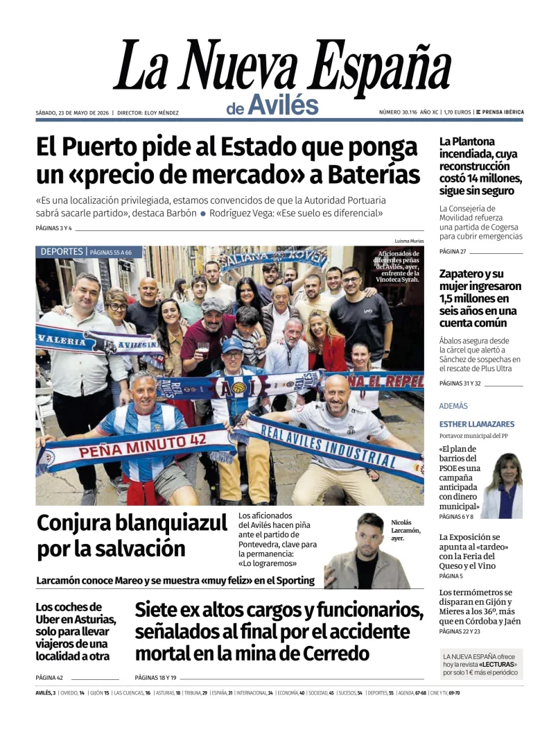 La Nueva España (Avilés) — 23/05