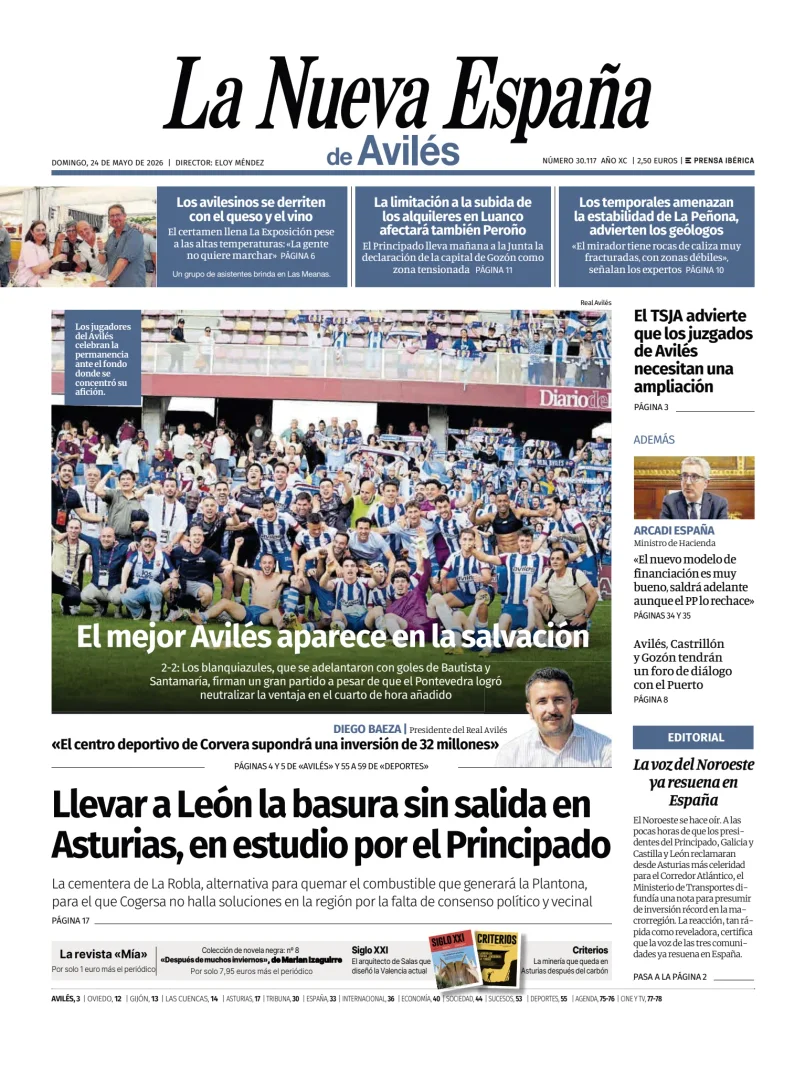 La Nueva España (Avilés) — 24/05