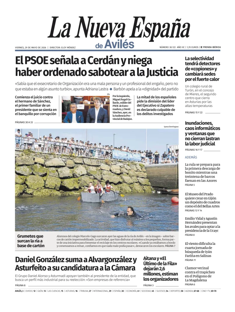 La Nueva España (Avilés) — 29/05