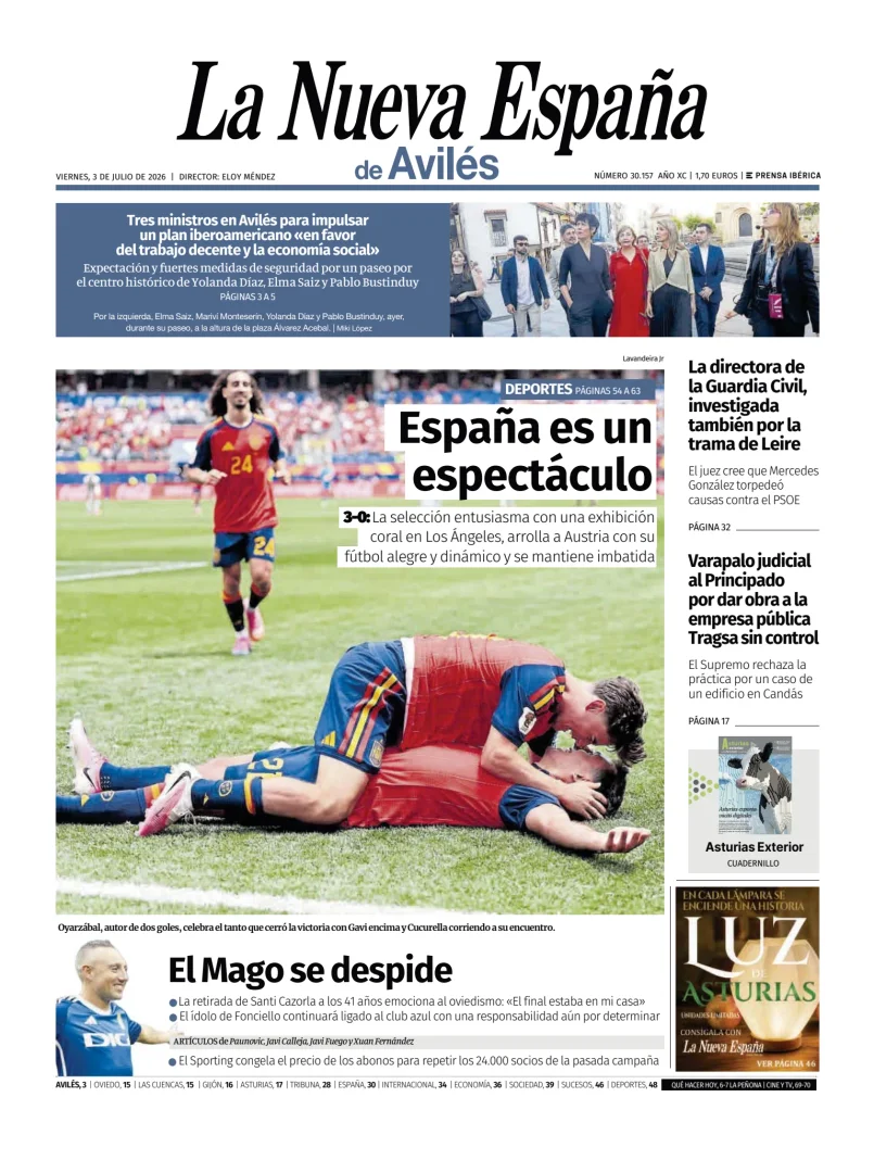 La Nueva España (Avilés) — 03/07