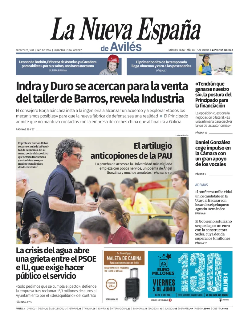 La Nueva España (Avilés) — 03/06