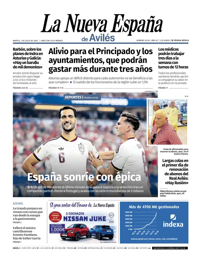 La Nueva España (Avilés) — 07/07