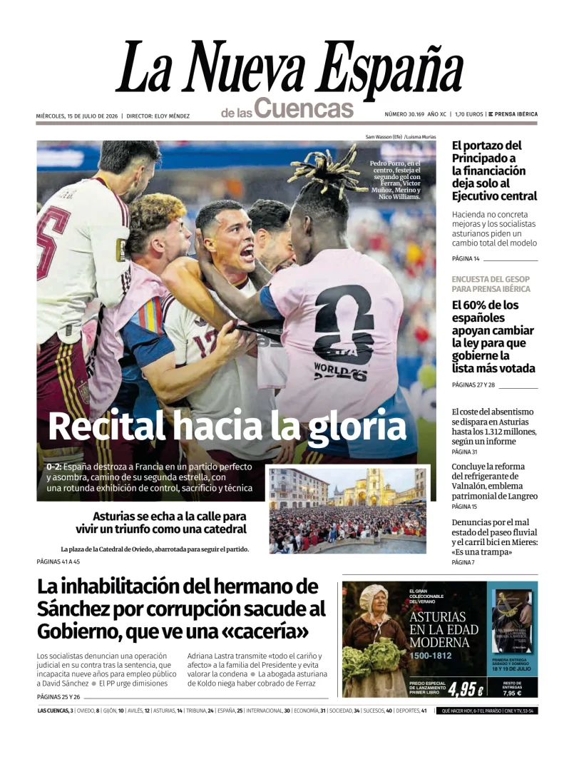 La Nueva España (Cuencas) — 15/07