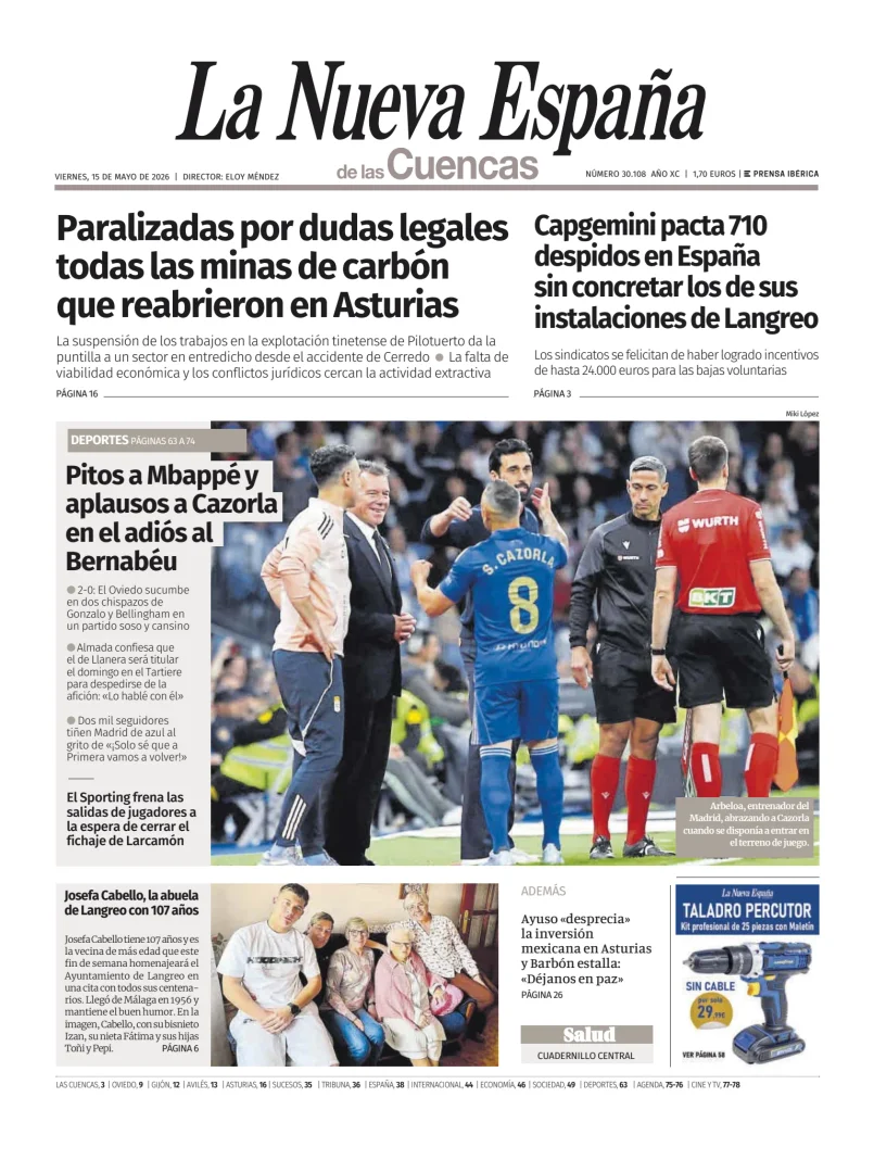 La Nueva España (Cuencas) — 15/05