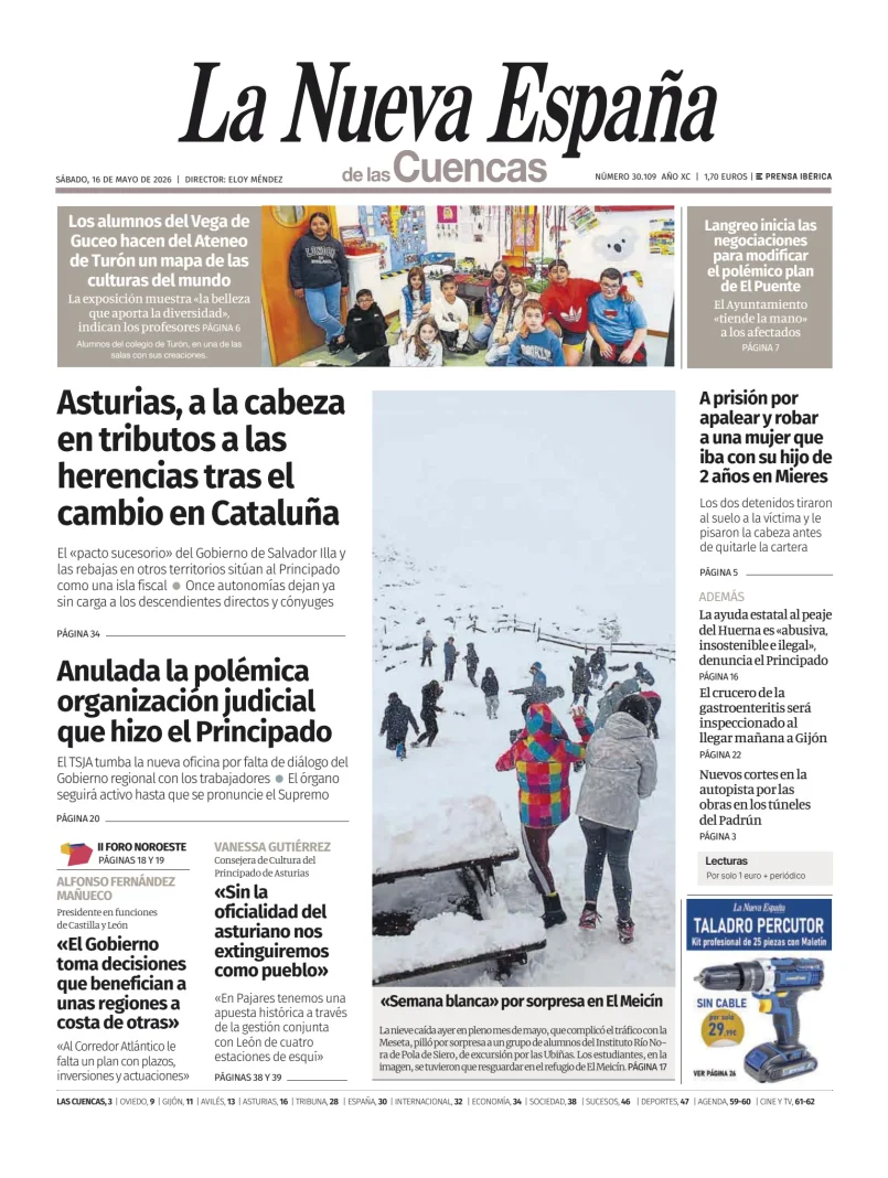 La Nueva España (Cuencas) — 16/05