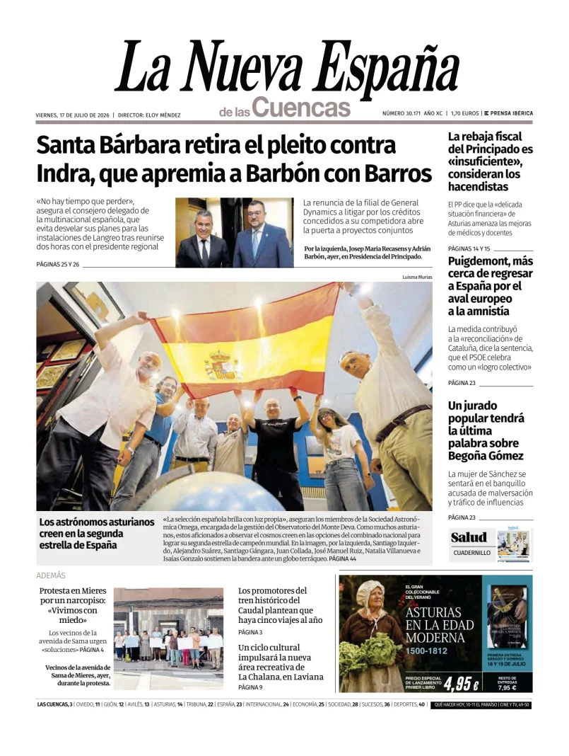 La Nueva España (Cuencas) — 17/07