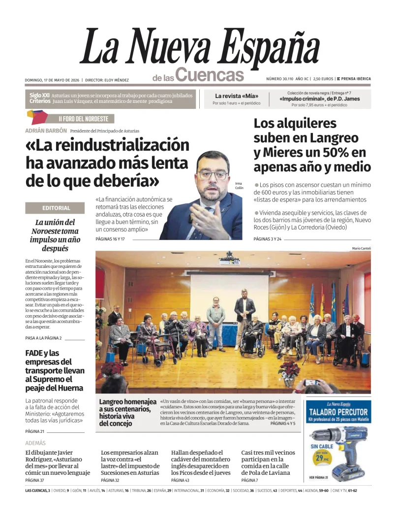 La Nueva España (Cuencas) — 17/05