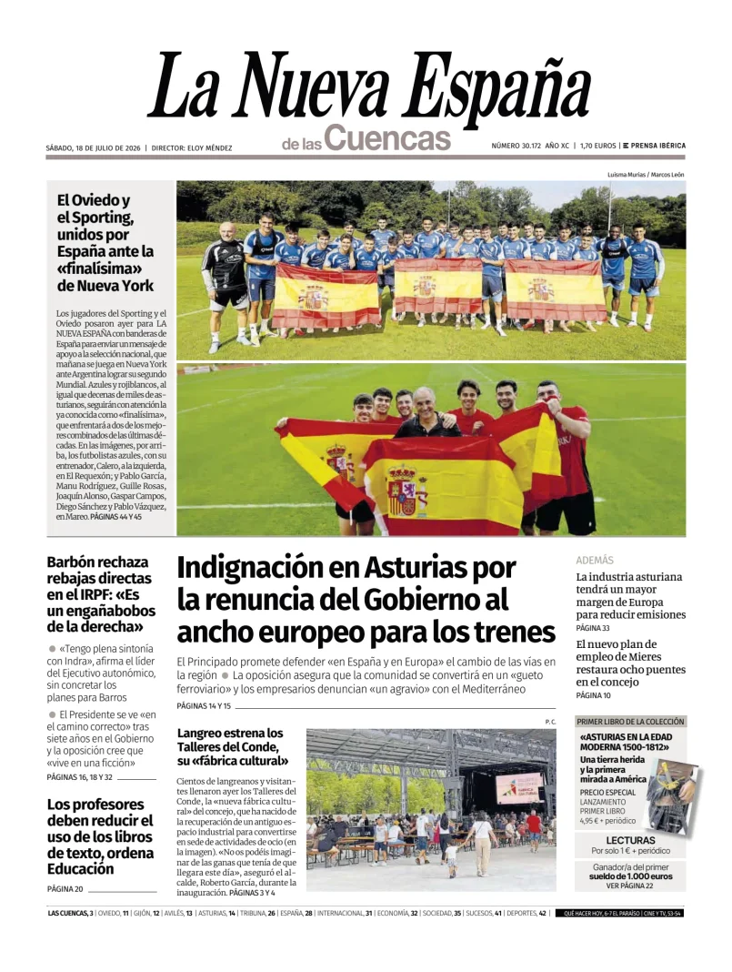 La Nueva España (Cuencas) — 18/07