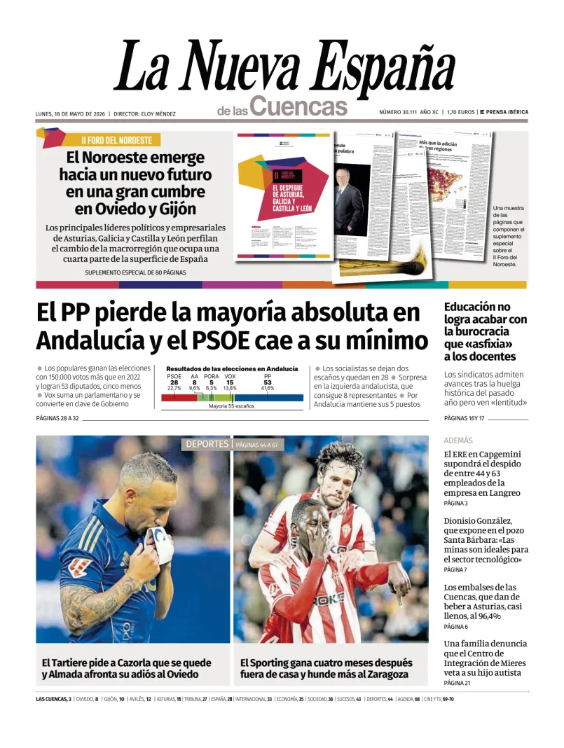 La Nueva España (Cuencas) — 18/05