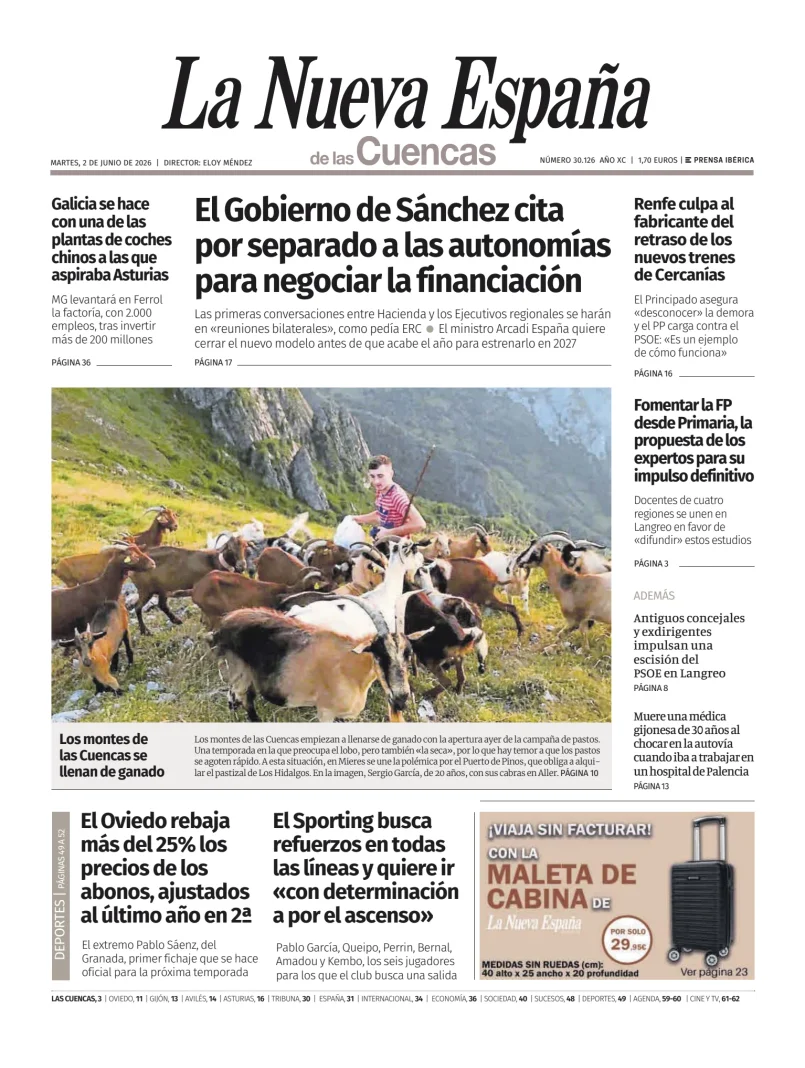 La Nueva España (Cuencas) — 02/06