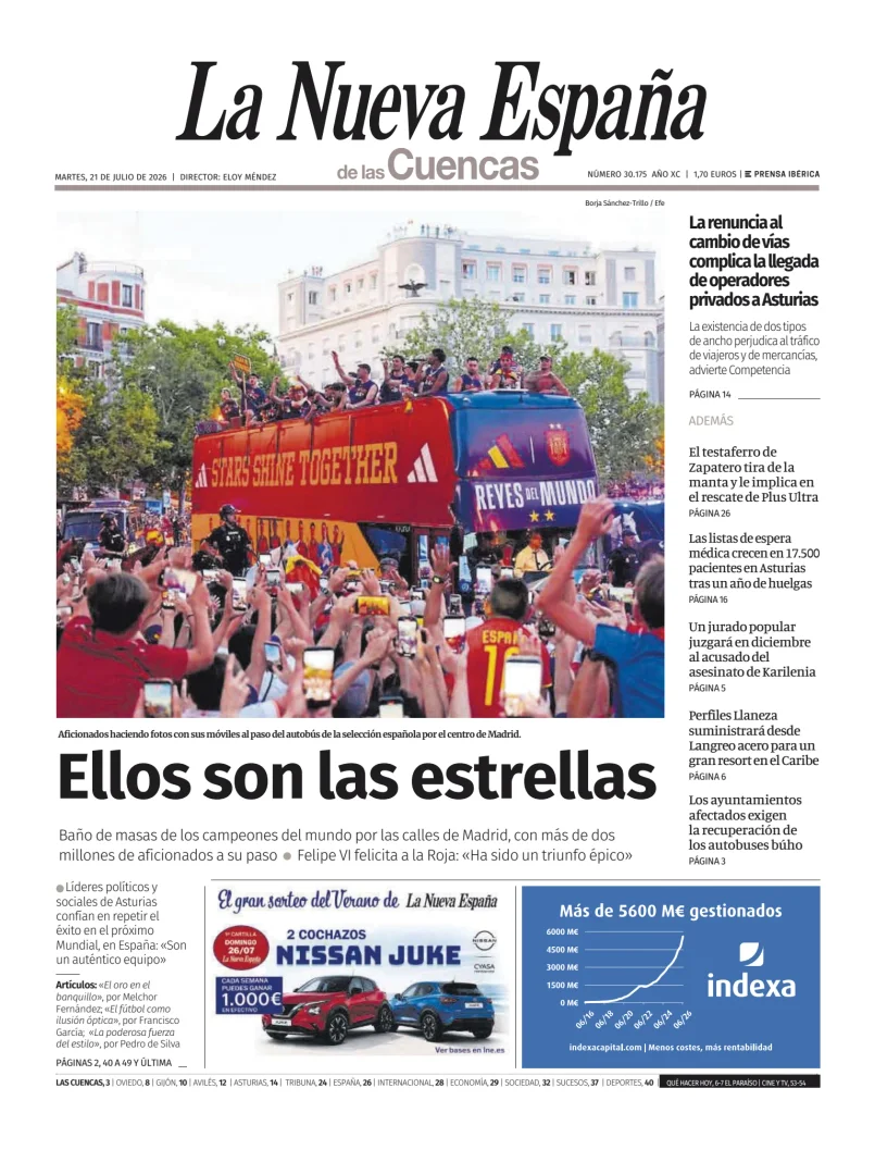 La Nueva España (Cuencas) — 21/07