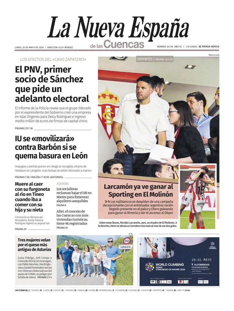 La Nueva España (Cuencas) — 25/05