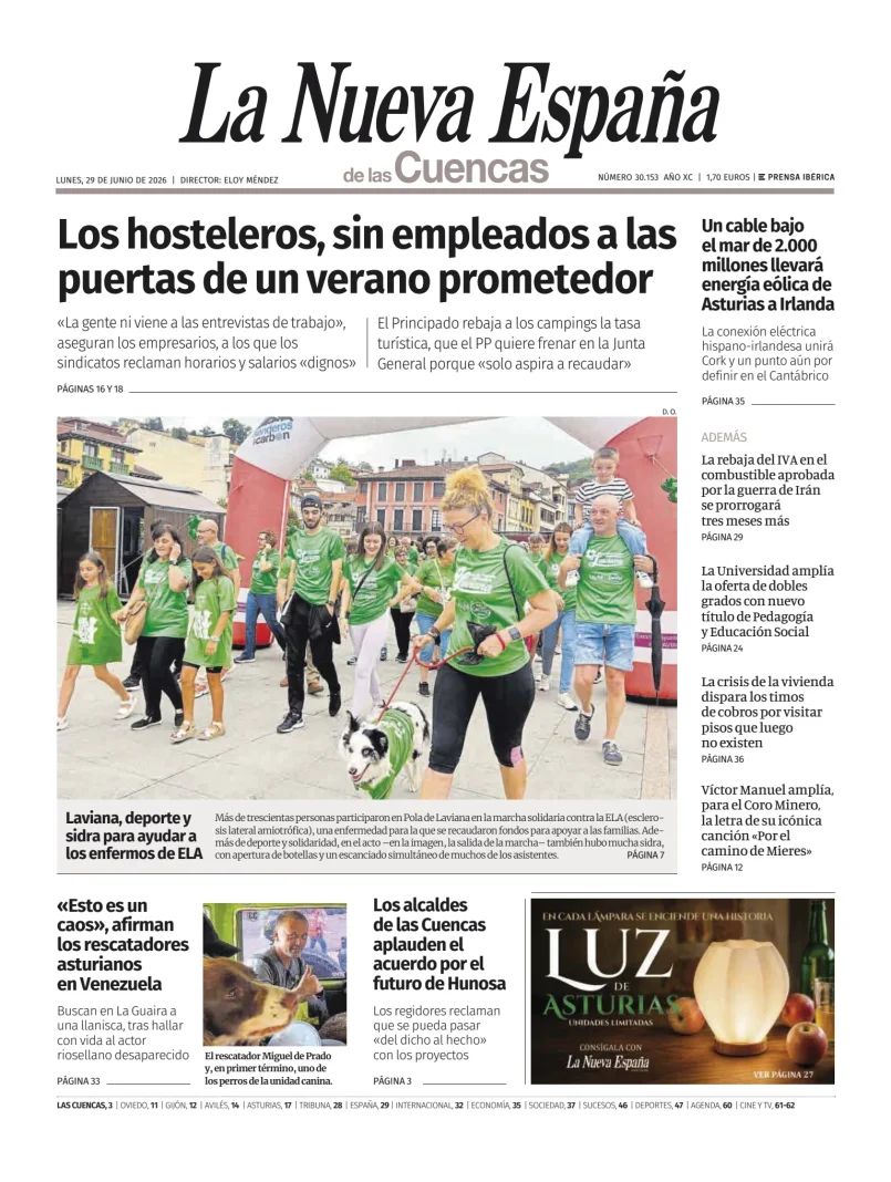 La Nueva España (Cuencas) — 29/06
