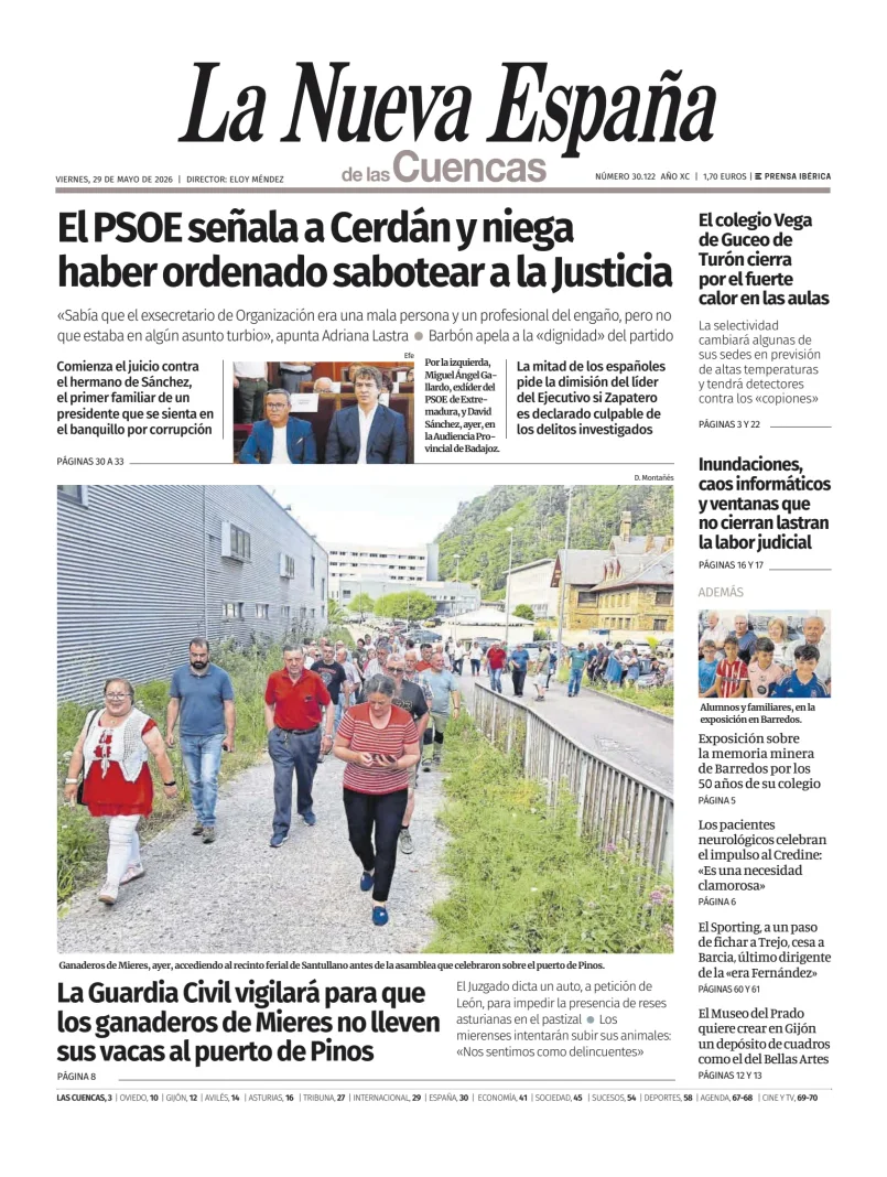 La Nueva España (Cuencas) — 29/05
