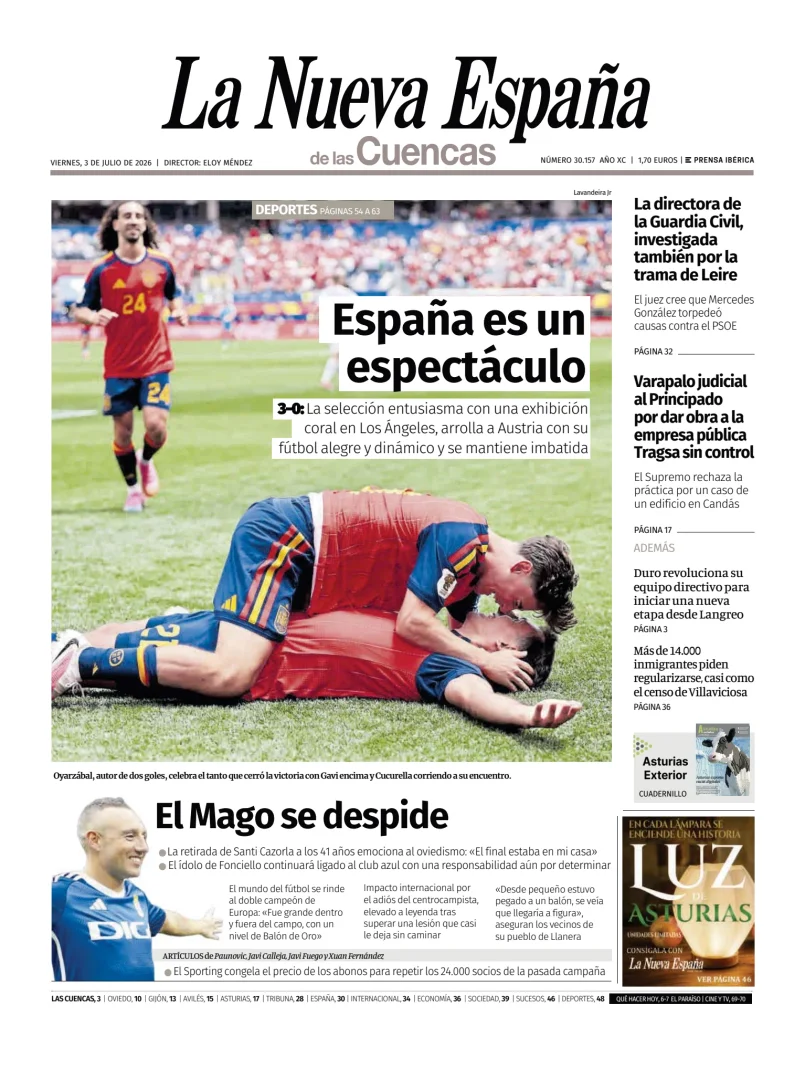 La Nueva España (Cuencas) — 03/07