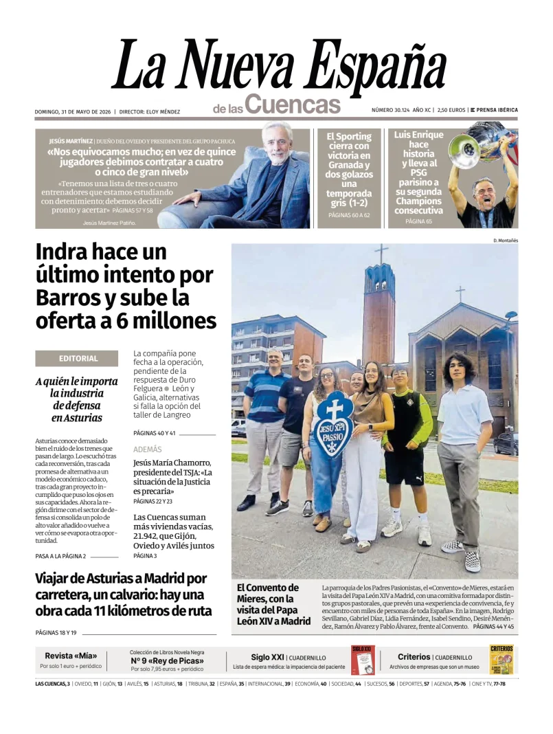 La Nueva España (Cuencas) — 31/05