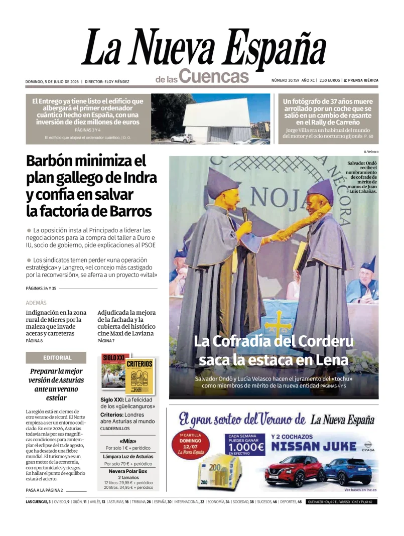 La Nueva España (Cuencas) — 05/07