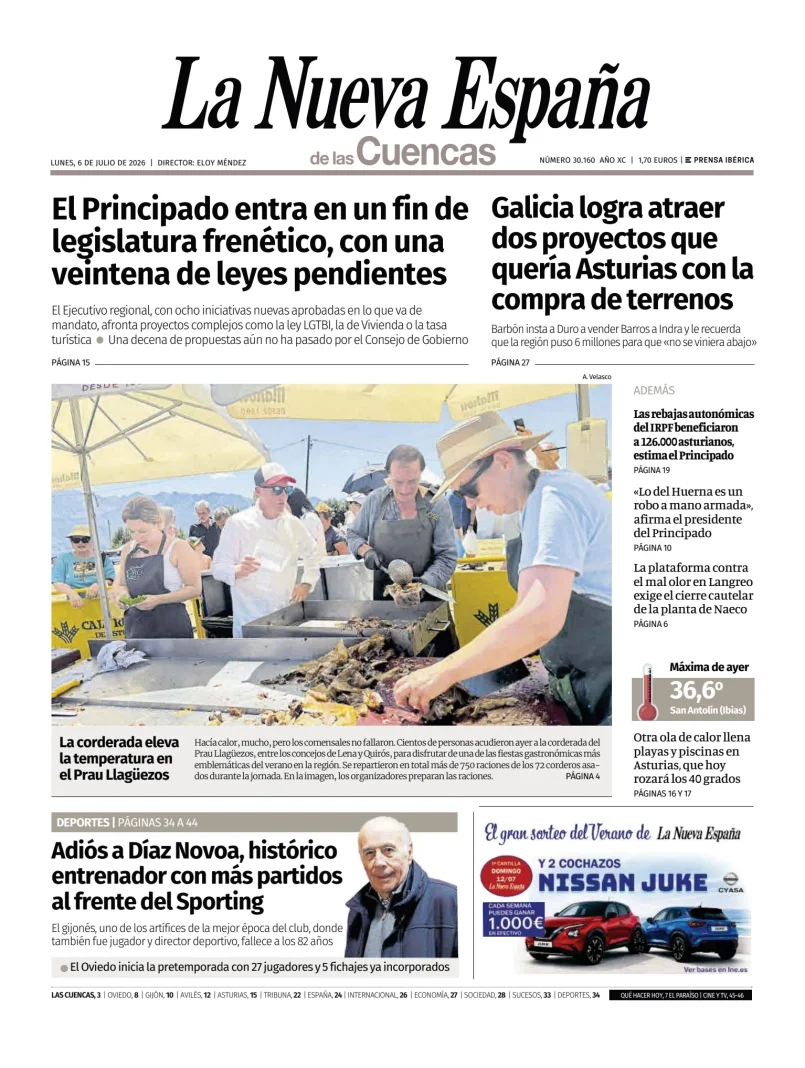 La Nueva España (Cuencas) — 06/07