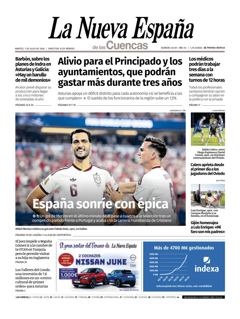 La Nueva España (Cuencas) — 07/07