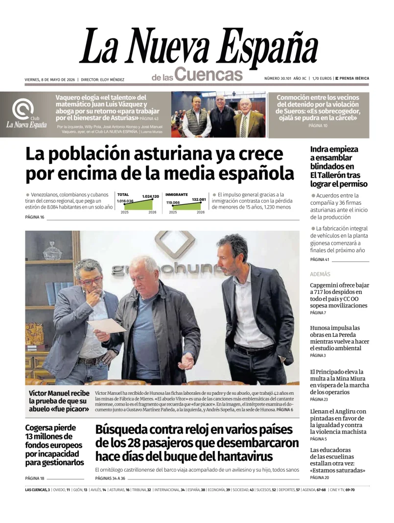 La Nueva España (Cuencas) — 08/05