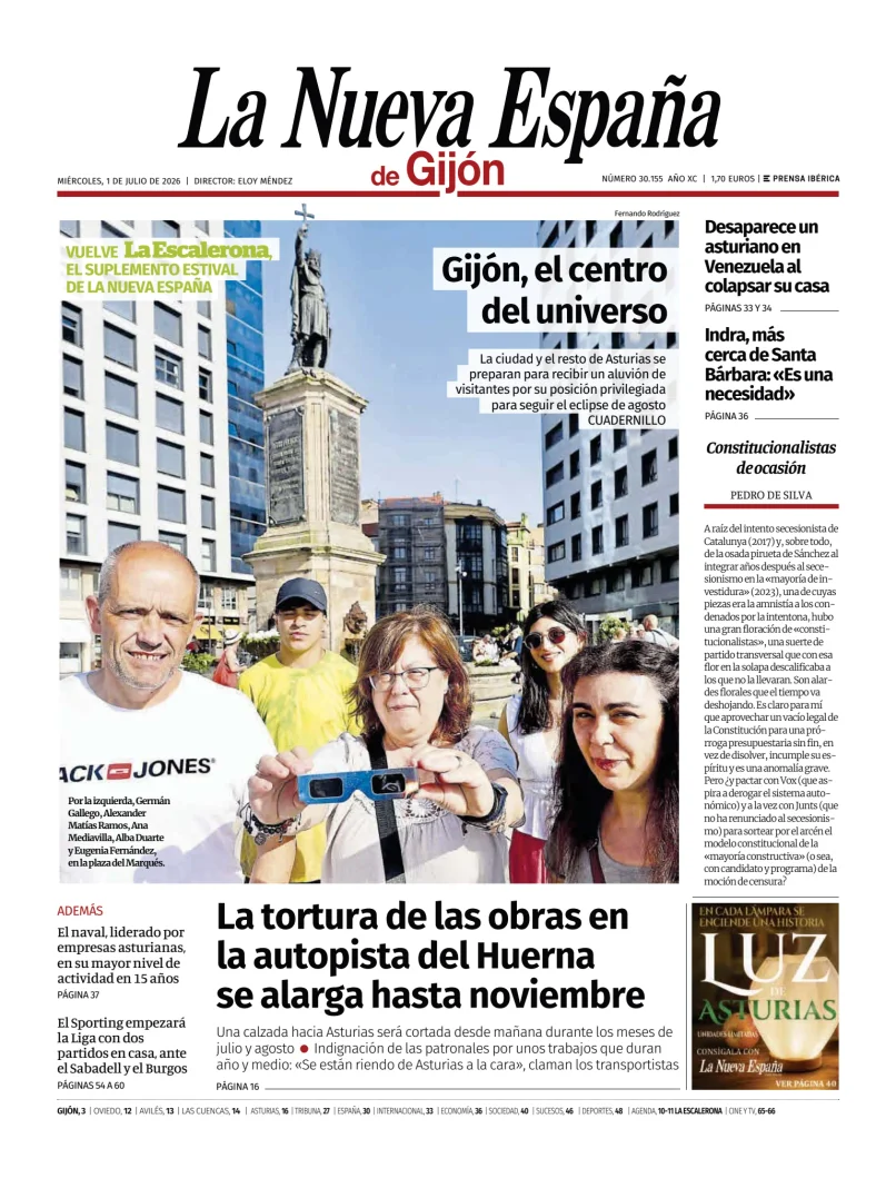 La Nueva España (Gijón) — 01/07