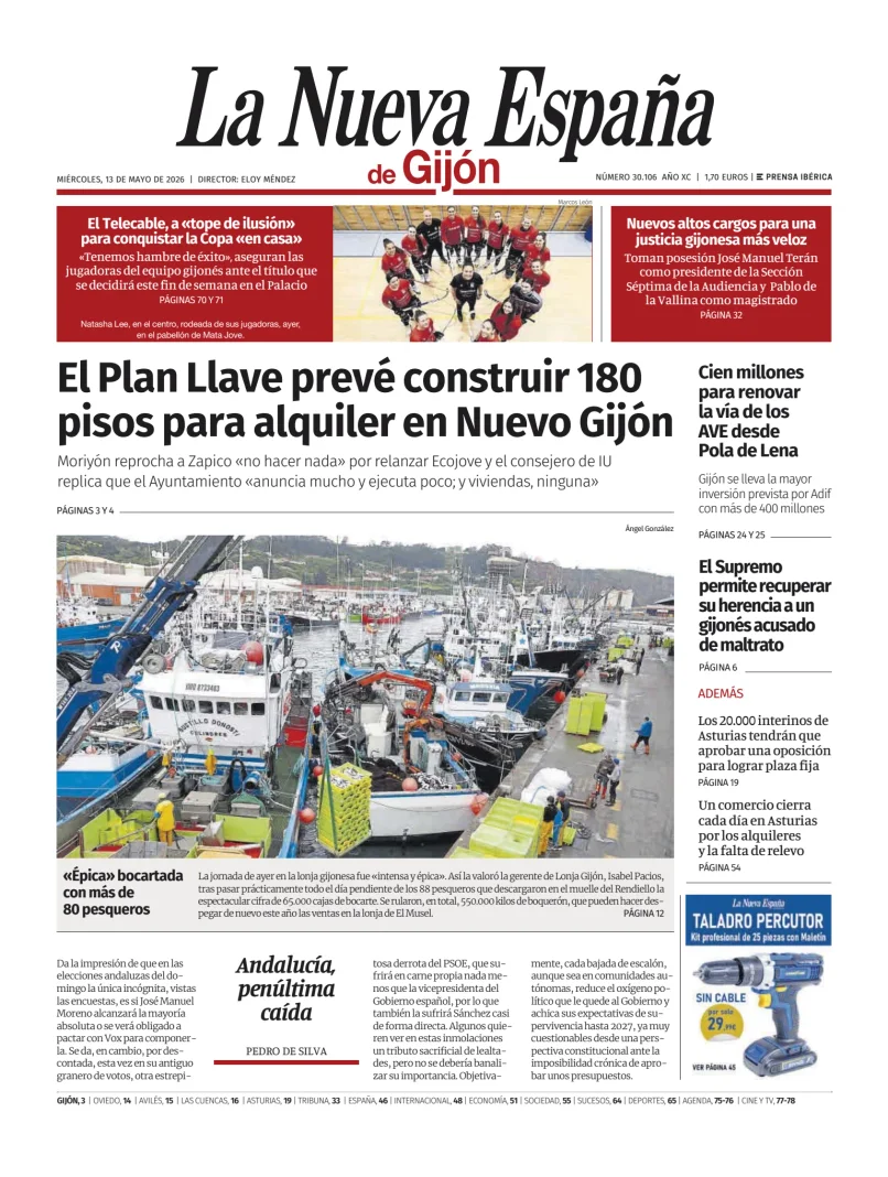La Nueva España (Gijón) — 13/05