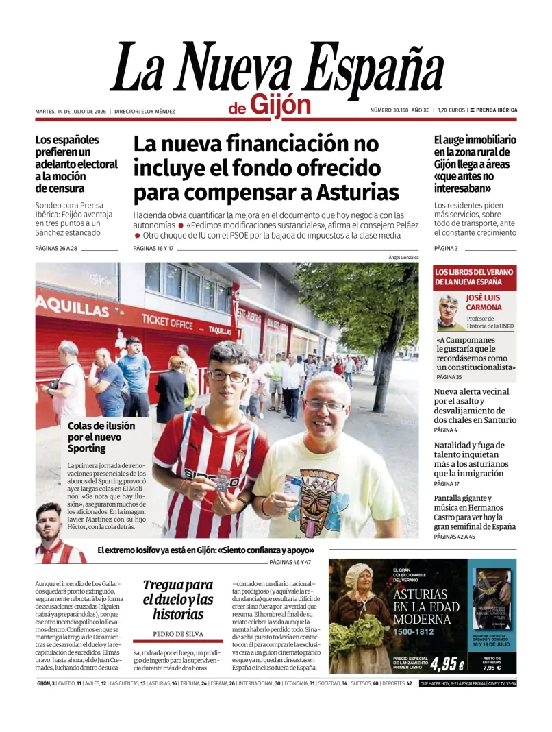 La Nueva España (Gijón) — 14/07